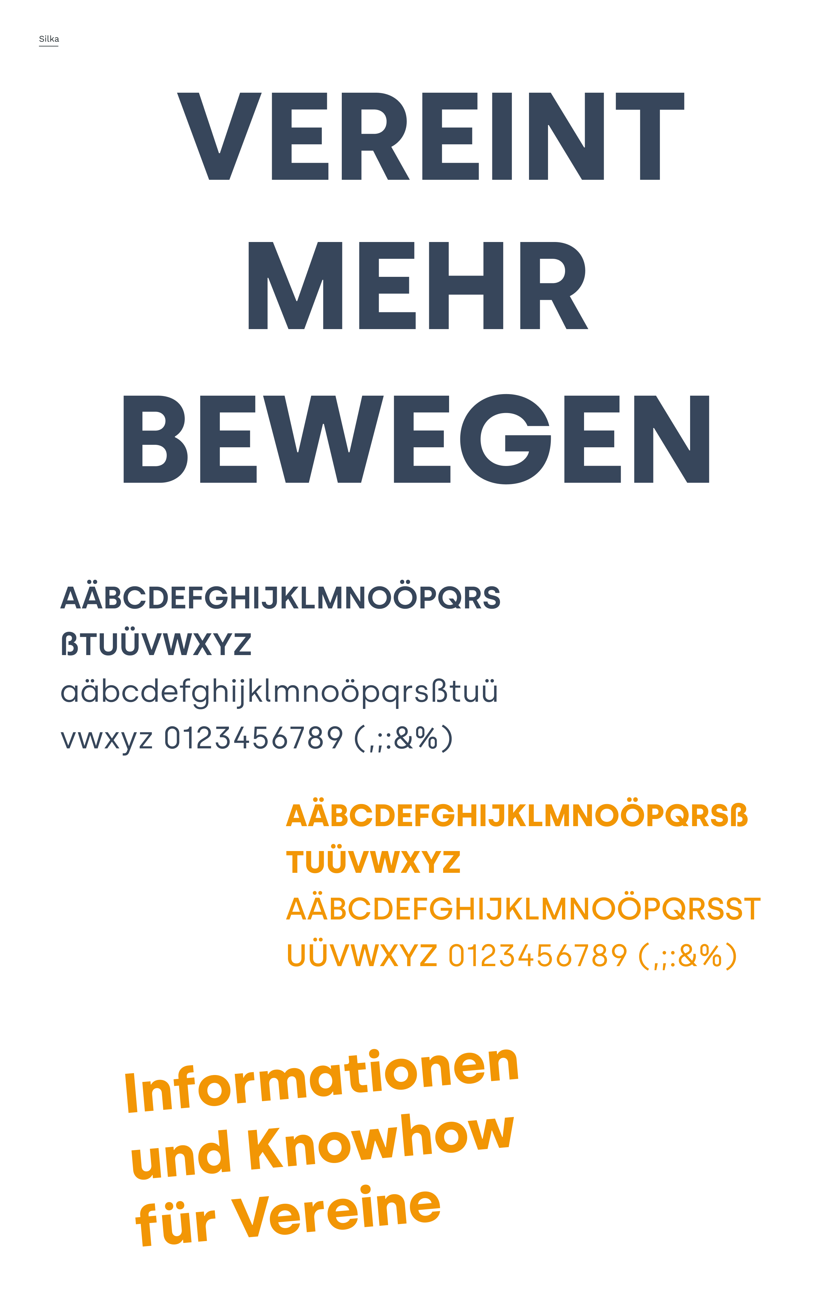Typografische Übersicht für die Seminarreihe der Freiwilligen-Agentur Leipzig